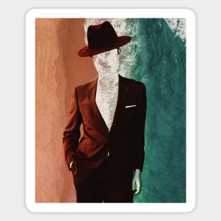 A man like the sea Sticker